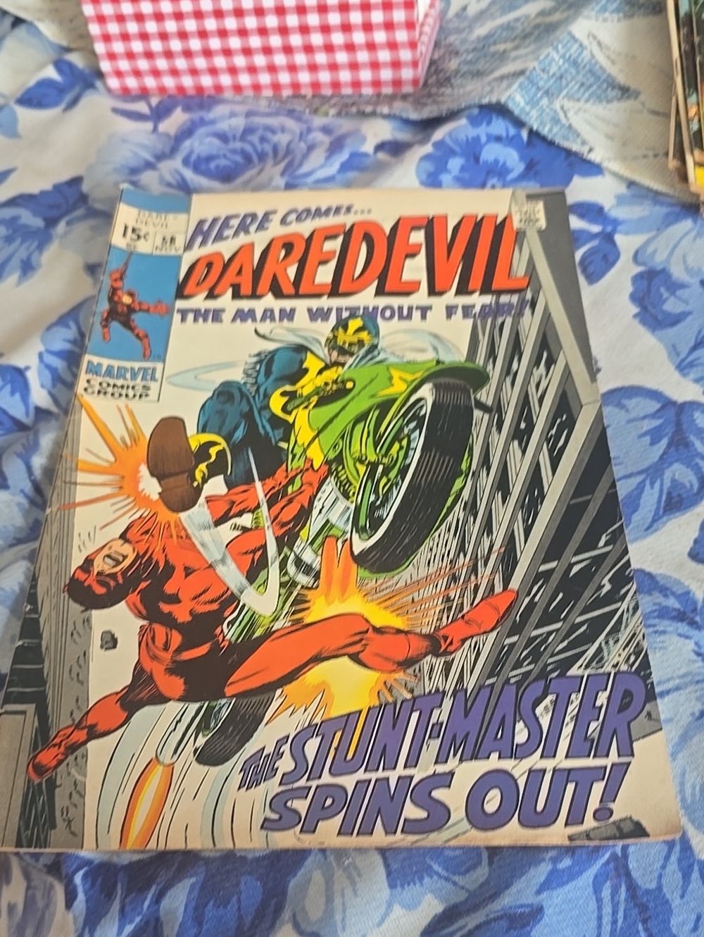 Daredevil #58 7.0 1st Appearance Stuntmaster! Silver Age 1969 Nice Looking Comic